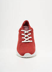 Baskets rouge UBAC pour homme seconde vue