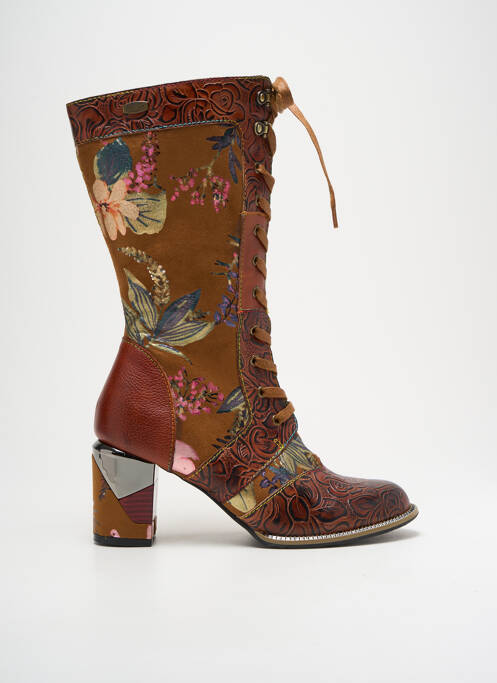 Bottes marron LAURA VITA pour femme