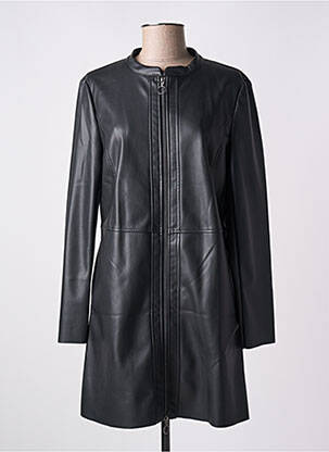 Veste simili cuir poches noir BETTY BARCLAY femme
