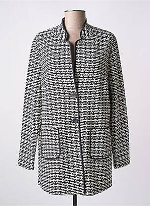 Veste chic col v noir FRANK WALDER femme