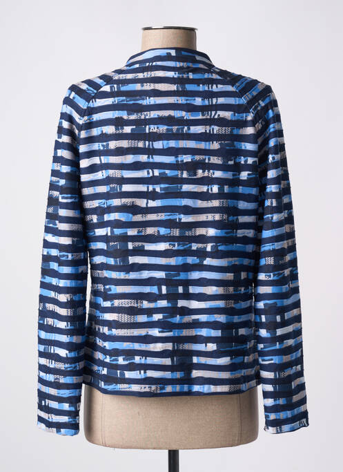 Veste casual bleu FRANK WALDER pour femme