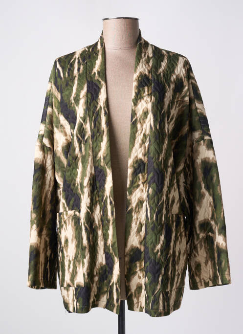 Veste casual vert EMABLUES pour femme