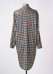 Robe mi-longue gris EMA BLUE'S pour femme seconde vue