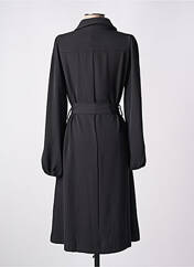 Robe mi-longue noir KAFFE pour femme seconde vue