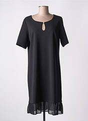 Robe mi-longue noir RENATTO BENE pour femme seconde vue