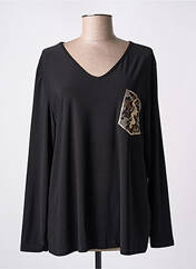 Top noir JOY pour femme seconde vue