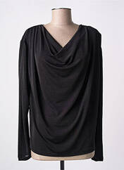 Top noir KAFFE pour femme seconde vue