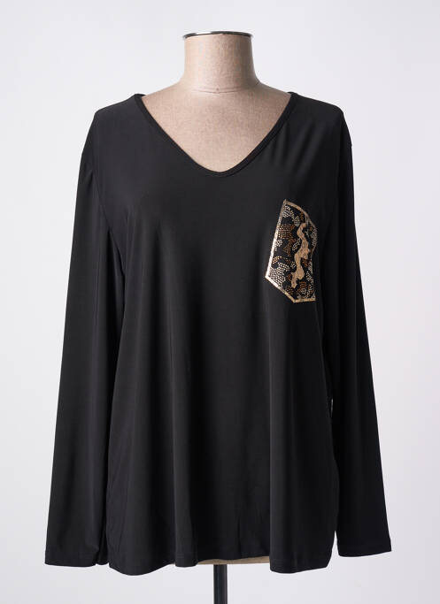 Top noir JOY pour femme