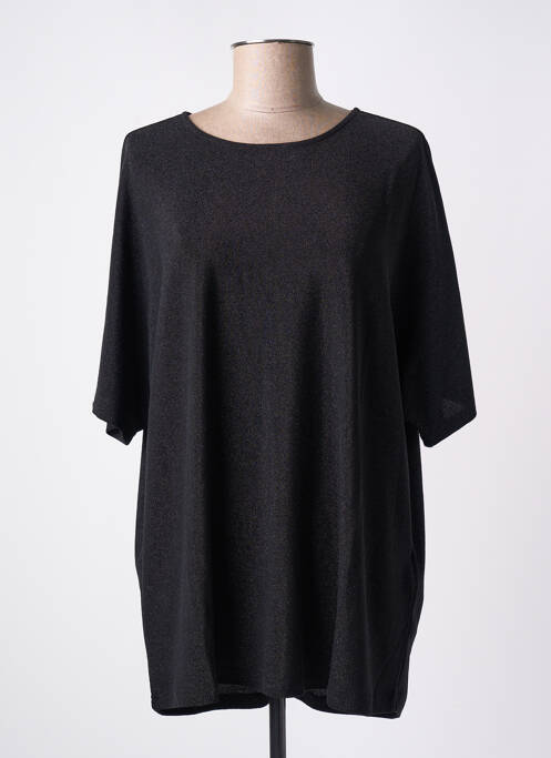 Tunique manches courtes noir CISO pour femme