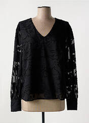 Blouse noir KAFFE pour femme seconde vue