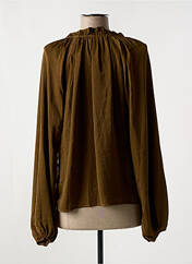 Chemisier marron PEACE N'LOVE pour femme seconde vue