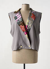 Gilet sans manche gris HOLLY & JOEY pour femme seconde vue