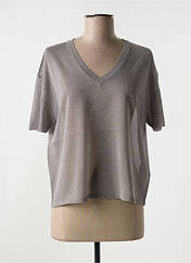 Top gris KAFFE pour femme seconde vue