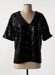 Top noir KAFFE pour femme seconde vue