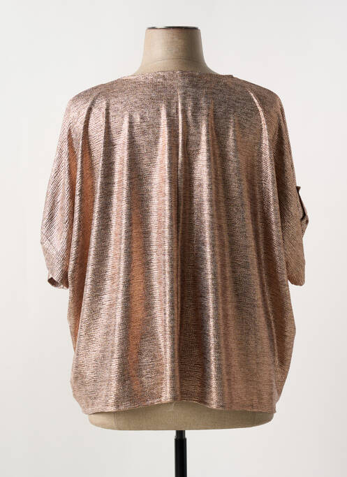 Top manches courtes manches courtes or EMA BLUE'S femme