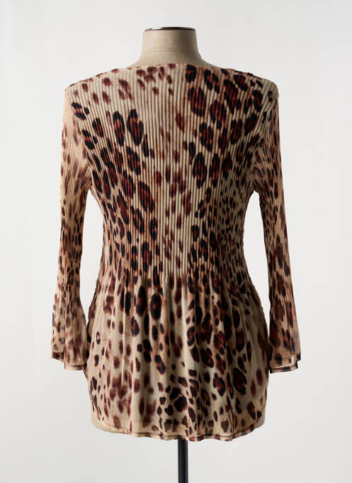 Blouse beige HALOGENE pour femme