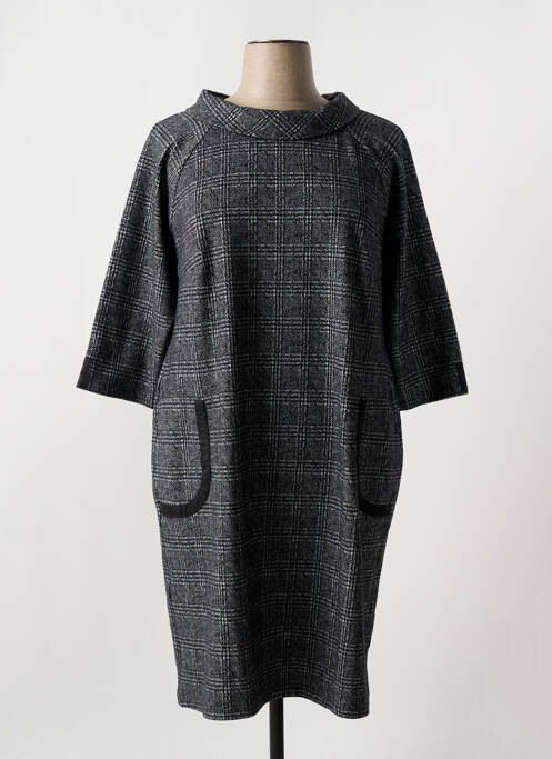 Robe mi-longue noir BETTY BARCLAY pour femme