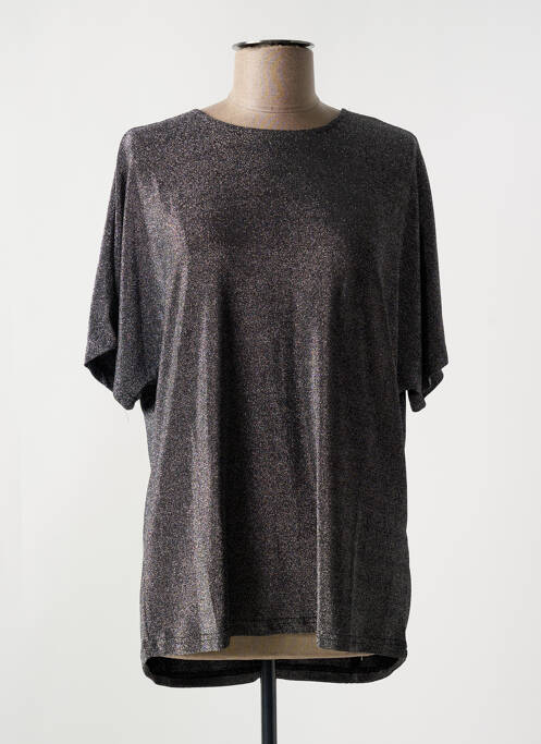 Top argent CISO pour femme