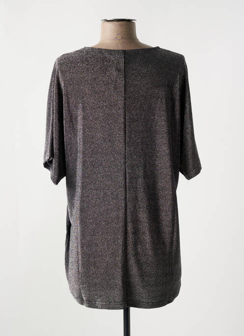 Top argent CISO pour femme