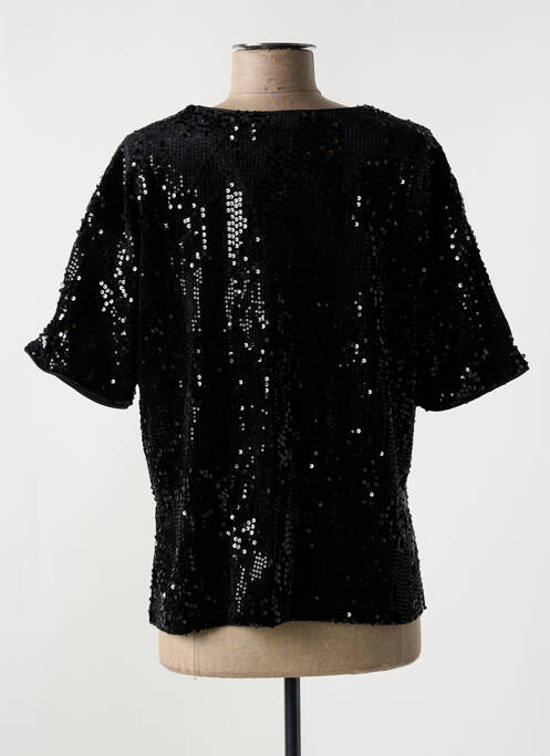 Top noir KAFFE pour femme