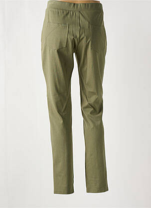 Jegging tissage jersey taille normale vert HALOGENE femme