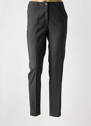 Pantalon slim poches taille haute gris JULIE GUERLANDE femme