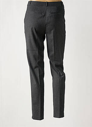 Pantalon slim taille haute taille haute gris JULIE GUERLANDE femme