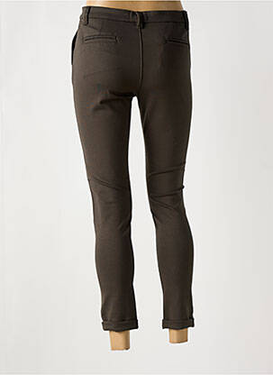 Pantalon 7/8 stretch taille normale vert IMPAQT femme