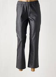 Jegging tissage enduit taille normale gris KAFFE femme