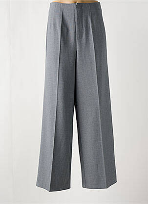 Pantalon large gris KAFFE pour femme