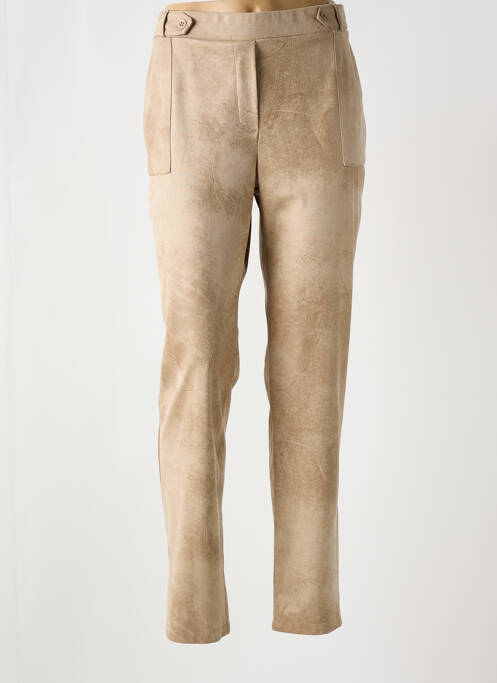 Jegging beige HALOGENE pour femme