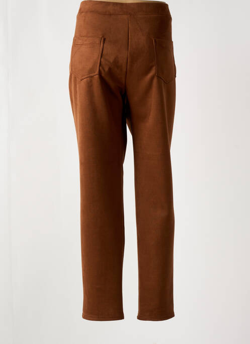 Jegging marron HALOGENE pour femme