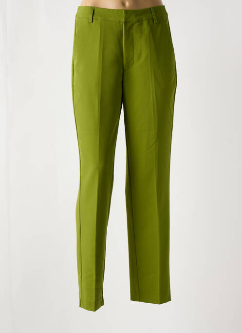 Pantalon chino vert KAFFE pour femme