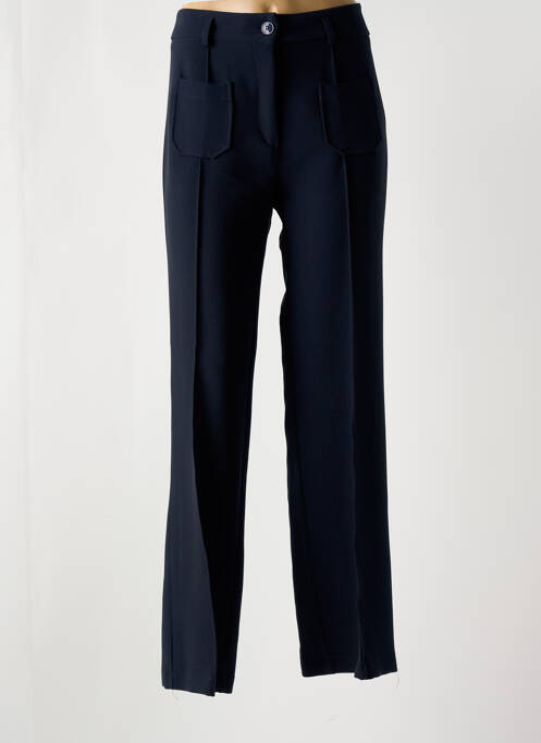 Pantalon flare bleu HIPPOCAMPE pour femme
