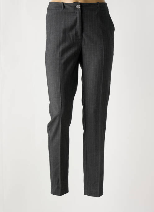 Pantalon slim gris JULIE GUERLANDE pour femme