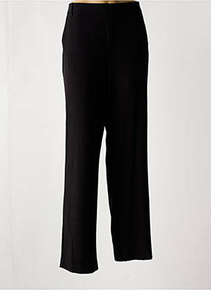 Pantalon droit taille élastique taille normale noir CISO femme