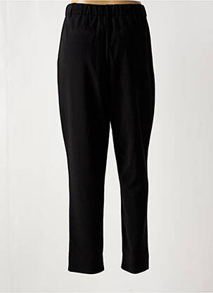 Pantalon chino tissage popeline taille normale noir CISO femme