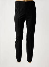 Pantalon slim taille élastique taille normale noir FRANK WALDER femme