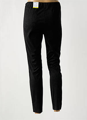 Pantalon slim taille élastique taille normale noir FRANK WALDER femme