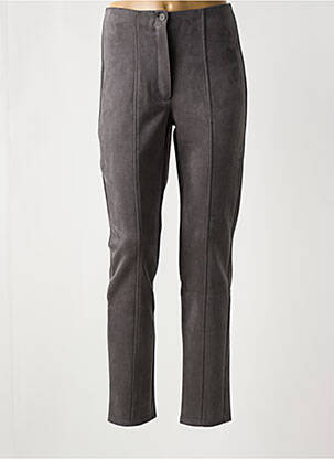Pantalon slim taille élastique taille normale gris BETTY BARCLAY femme