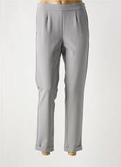 Pantalon droit gris FRANK WALDER pour femme seconde vue