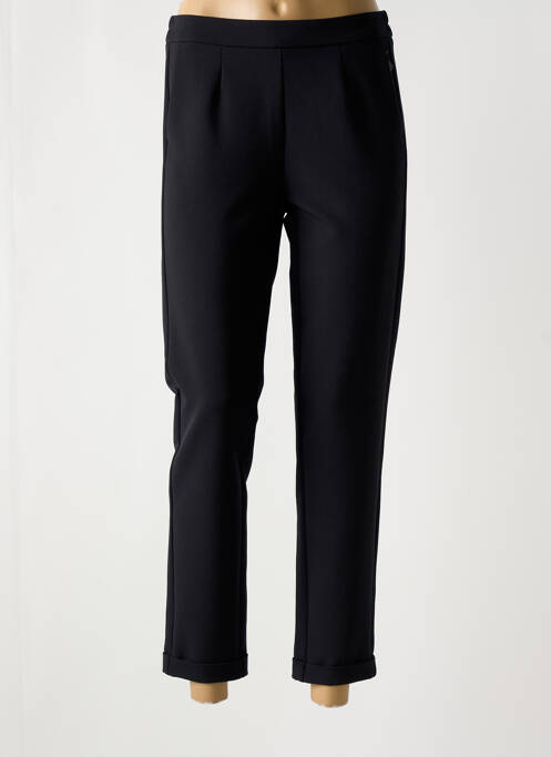 Pantalon droit noir FRANK WALDER pour femme