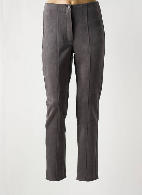 Pantalon slim gris BETTY BARCLAY pour femme