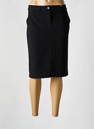 Jupe mi-longue taille normale noir DIANE LAURY femme