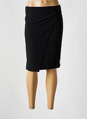 Jupe mi-longue taille normale noir TUZZI femme