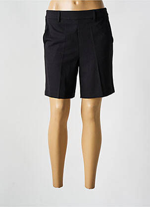 Short taille normale taille normale noir KAFFE femme