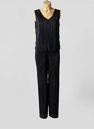 Combi-pantalon coupe cintrée sans manche noir BETTY BARCLAY femme