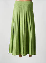 Jupe longue vert MARBLE pour femme seconde vue