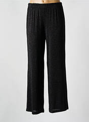 Pantalon large noir EGO pour femme seconde vue