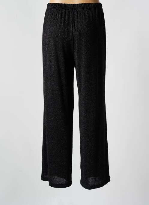 Pantalon large taille normale taille normale noir EGO femme